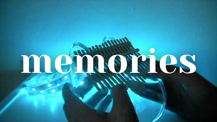 Memories By Maroon 5 (Chorus) Kalimba Tabs