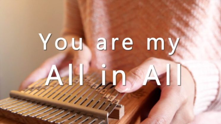 You Are My All In All By Musicatte Kalimba Tabs