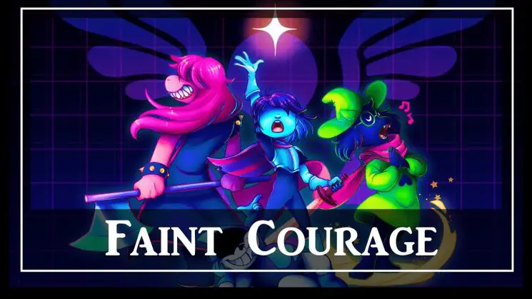 Faint Courage (Game Over) By Deltarune:Chapter 2 Kalimba Tabs