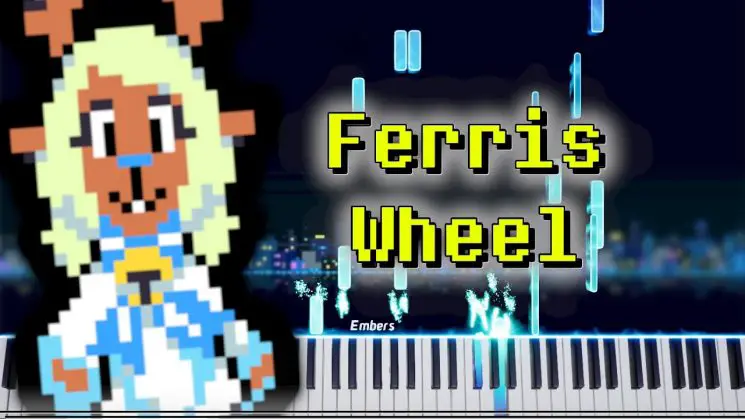 Ferris Wheel (Deltarune Chapter 2 OST) Toby Fox Kalimba Tabs
