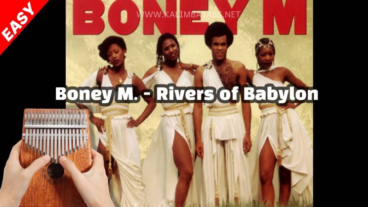 Rivers Of Babylon By Boney M. Kalimba Tabs