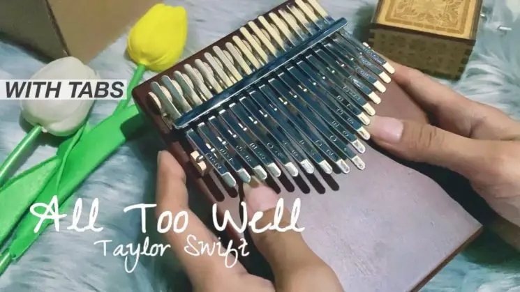 All Too Well By Taylor Swift Kalimba Tabs