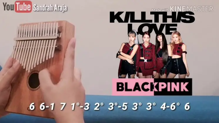 Kill This Love By Blackpink Kalimba Tabs