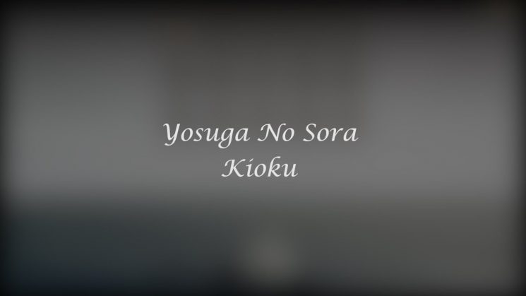 Kioku (Yosuga No Sora) By Bruno-Wenli Kalimba Tabs