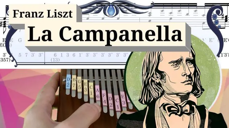 La Campanella By Franz Liszt Kalimba Tabs