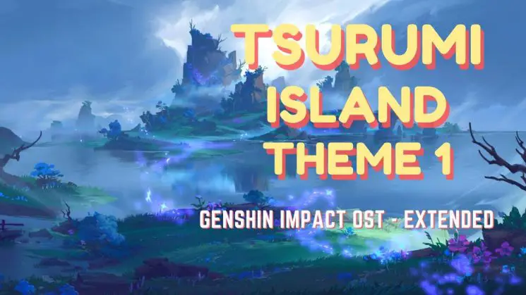 Tsurumi Island Theme 1 By Genshin Impact Ost Kalimba Tabs Kalimba Tutorials