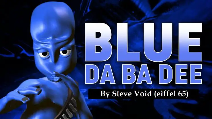 Blue (Da Ba Dee) By Steve Void (eiffel 65) Kalimba Tabs