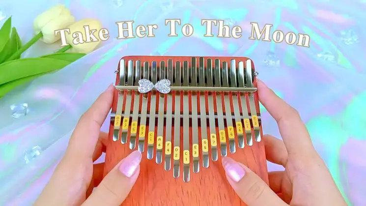 Take Her To The Moon By Moira Kalimba Tabs