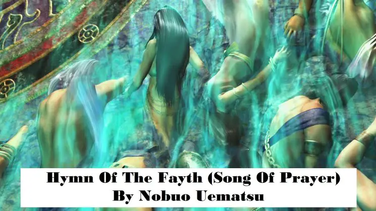 Hymn Of The Fayth (Song Of Prayer) By Nobuo Uematsu Kalimba Tabs