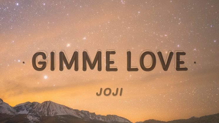 Gimme Love By Joji Kalimba Tabs