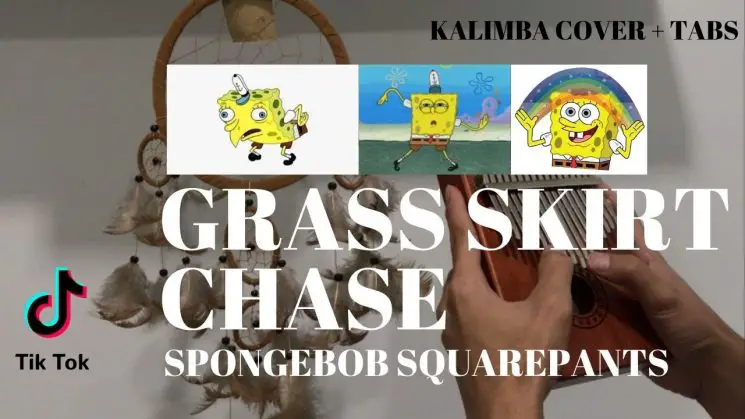 Grass Skirt Chase (Spongebob) By Jeremy Wakefield Kalimba Tabs