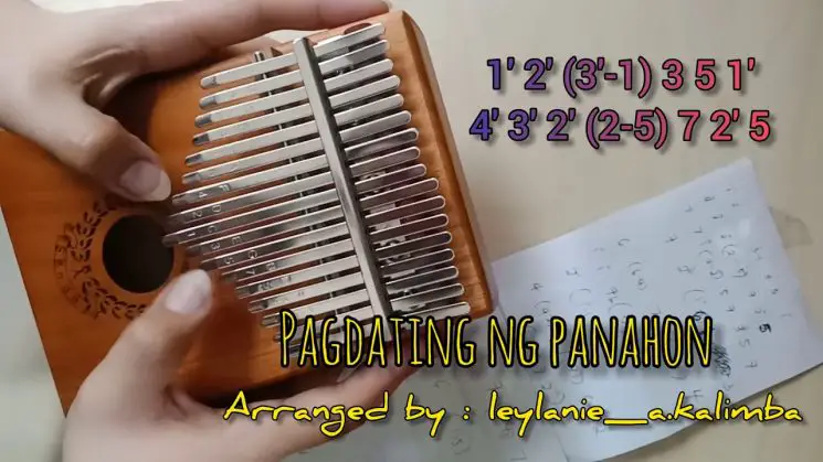 Pagdating Ng Panahon By Aiza Seguera Kalimba Tabs