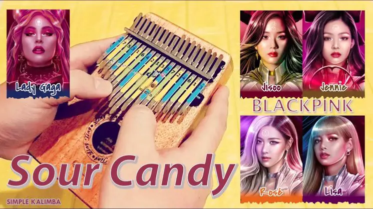 Sour Candy By Lady Gaga Ft. Blackpink Kalimba Tabs
