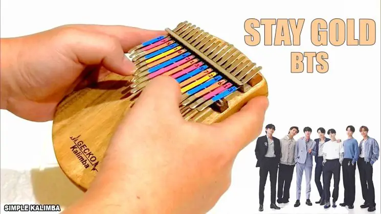 Stay Gold By BTS Kalimba Tabs