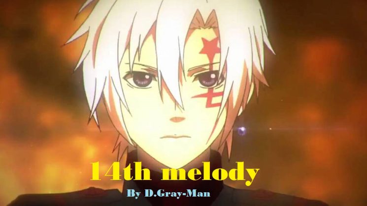 14th Melody By D.Gray-Man Kalimba Tabs