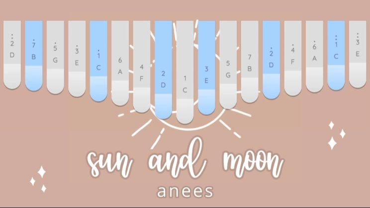 Sun And Moon By Anees Kalimba Tabs
