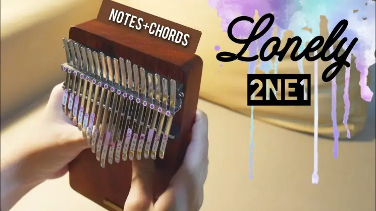 Lonely By 2NE1 Kalimba Tabs