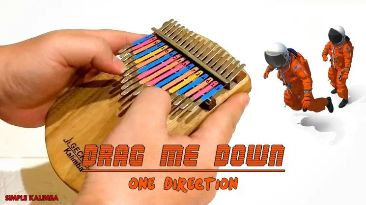 Drag Me Down By One Direction Kalimba Tabs