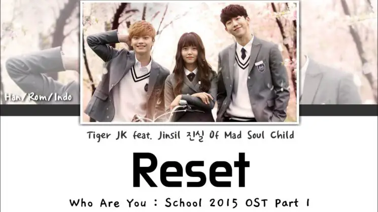 Reset (Who Are You School 2015 OST) By Tiger JK Kalimba Tabs