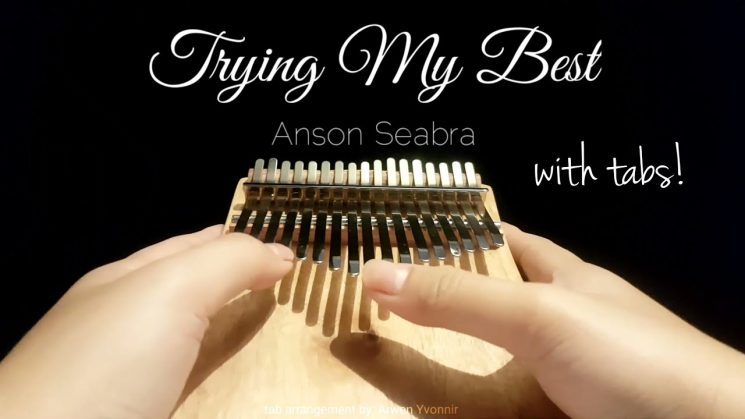 Trying My Best By Anson Seabra Kalimba Tabs