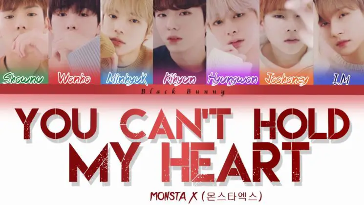 You Can't Hold My Heart By Monsta X Kalimba Tabs