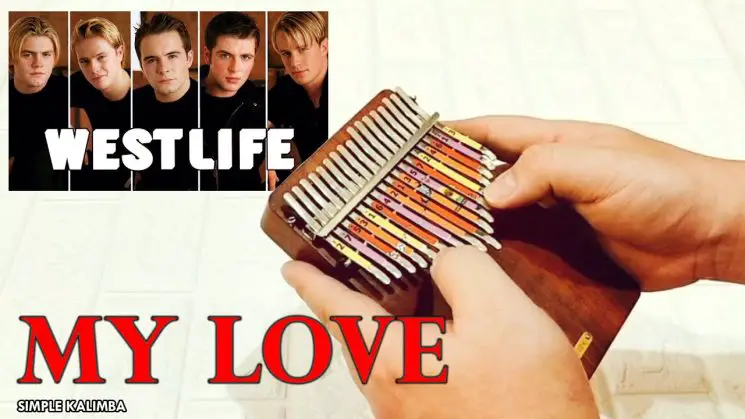 My Love By Westlife Kalimba Tabs