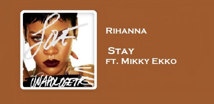 Stay By Rihanna Ft. Mikky Ekko Kalimba Tabs