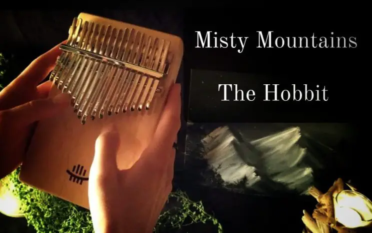 Misty Mountains (The Hobbit) By David Donaldson, David Long, Steve Roche And Janet Roddick Kalimba Tabs