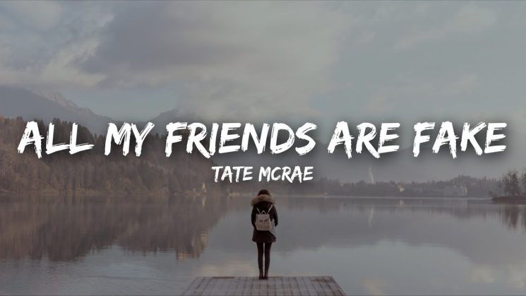 All My Friends Are Fake By Tate Mcrae Kalimba Tabs