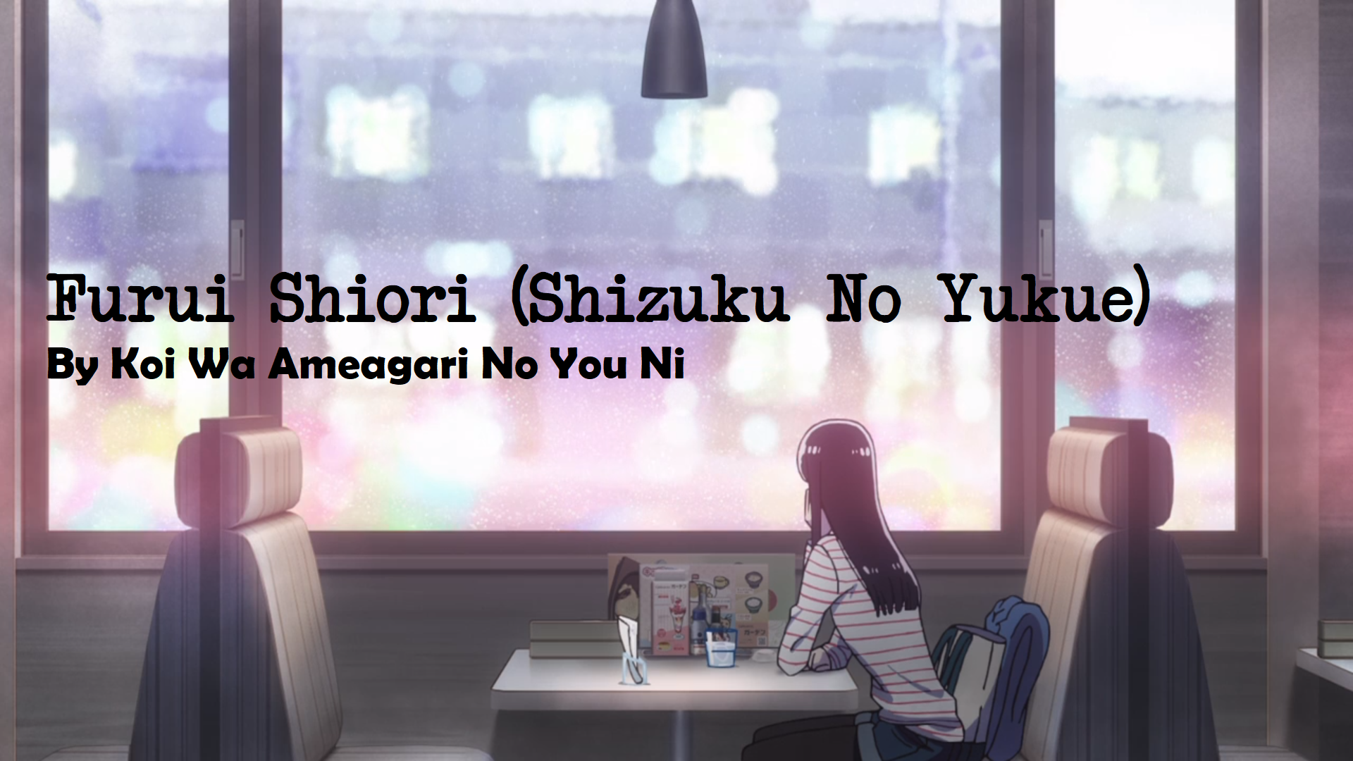 Furui Shiori (Shizuku No Yukue) By Koi Wa Ameagari No You Ni Kalimba Tabs
