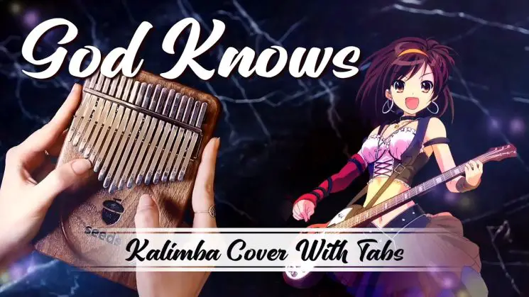 God Knows (The Melancholy of Haruhi Suzumiya OST) Kalimba Tabs