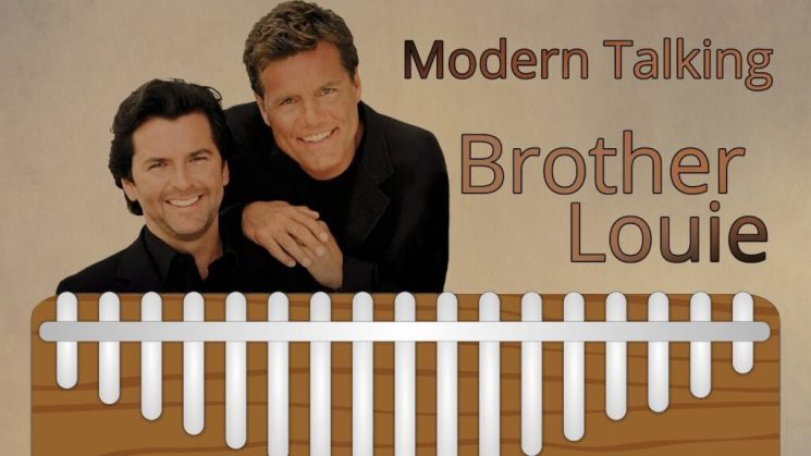 Brother Louie By Modern Talking Kalimba Tabs
