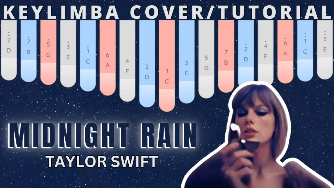 Midnight Rain By Taylor Swift Kalimba Tabs