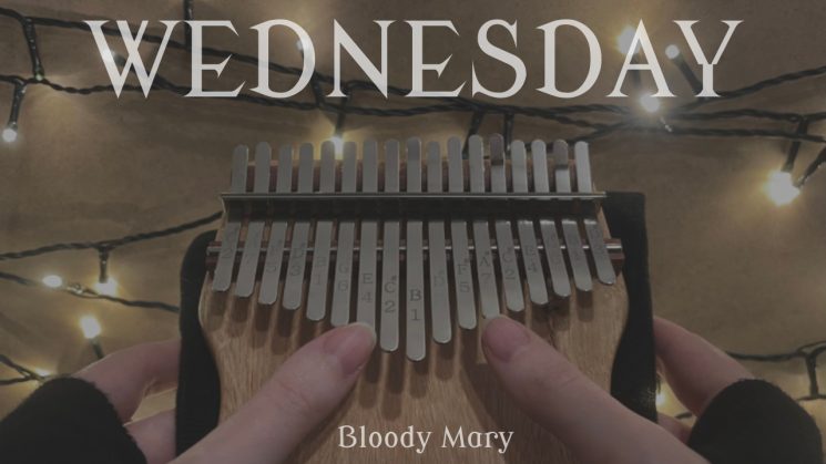 Bloody Mary By Lady Gaga (Wednesday Dance Part) Kalimba Tabs