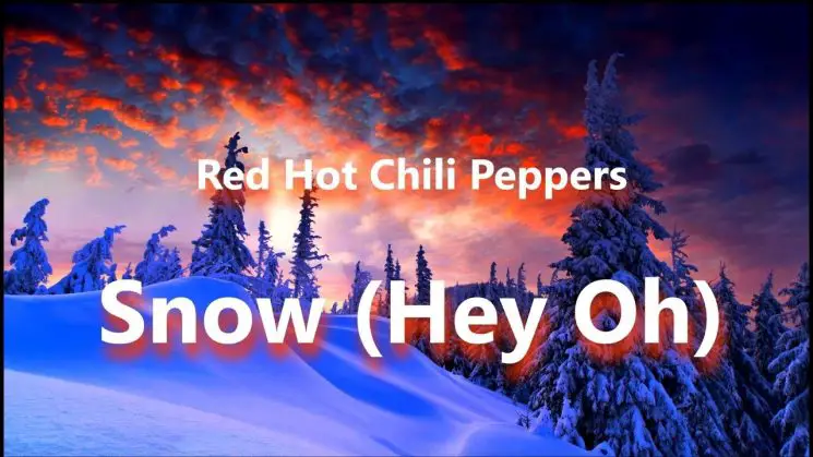 Snow (Hey Oh) By Red Hot Chili Peppers Kalimba Tabs