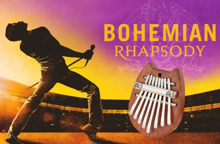 Bohemian Rhapsody By Queen (8 Key) Kalimba Tabs