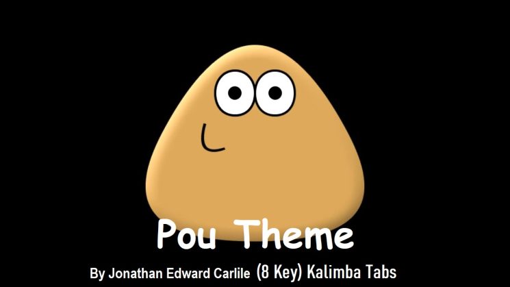 Pou Theme By Jonathan Edward Carlile (8 Key) Kalimba Tabs
