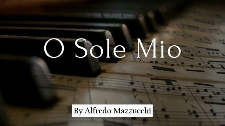 O Sole Mio By Alfredo Mazzucchi (8 Key) Kalimba Tabs