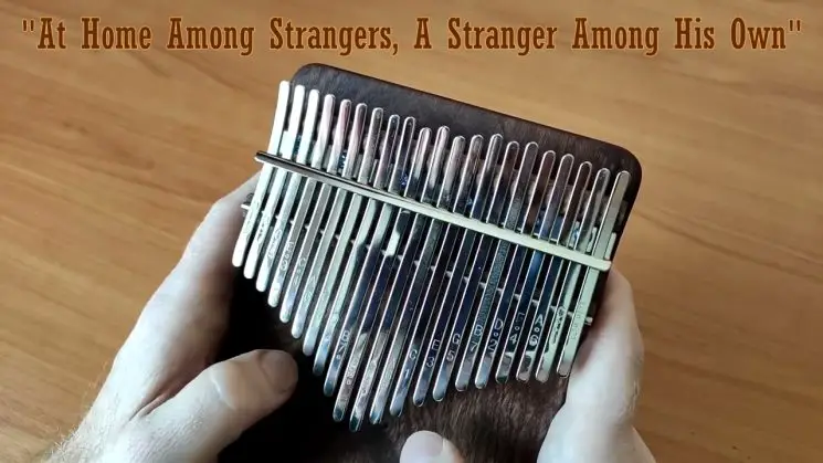 At Home Among Strangers, a Stranger Among His Own By Eduard Artemyev (21 Key) Kalimba Tabs