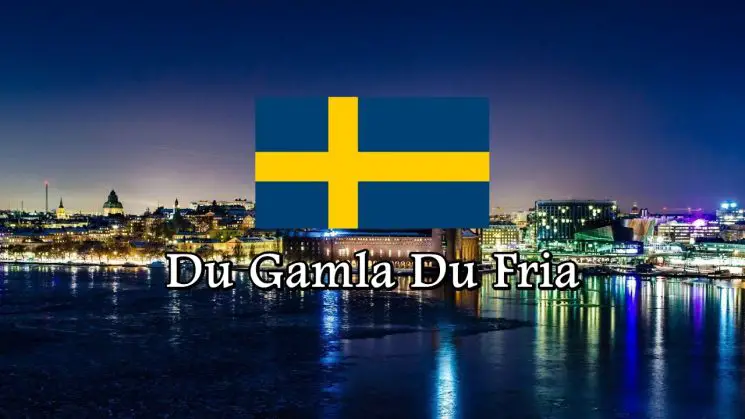 Du Gamla Du Fria (Swedish National Song) By Edvin Kallesteus Kalimba Tabs