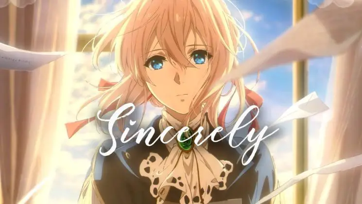 Sincerely (True) By Violet Evergarden Opening Theme Kalimba Tabs